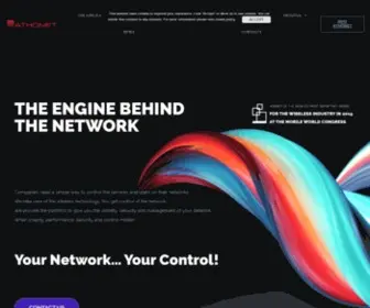 Athonet.com(Athonet's Platform) Screenshot