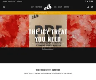 Athorganics.com(Sports Nutrition) Screenshot