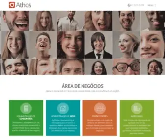 Athos.com.br(Administradora de condomínios) Screenshot