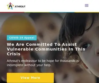 Athrout.org(Serving Kashmir) Screenshot