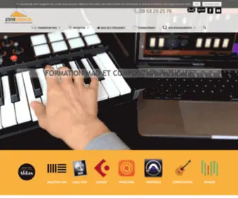 Athyr.fr(Formation MAO et Production musicale) Screenshot