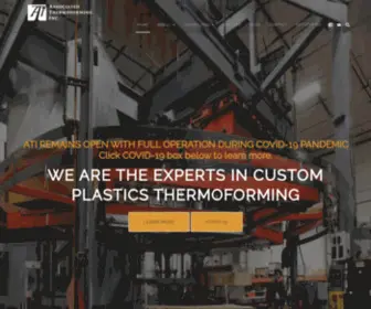 Ati-Forms.com(We provide expert thermoforming services) Screenshot