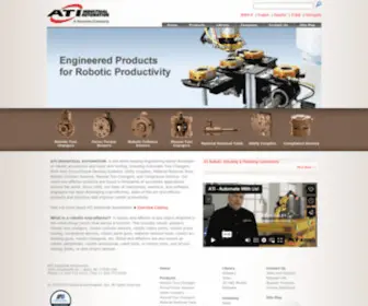 Ati-IA.com(ATI Industrial Automation) Screenshot