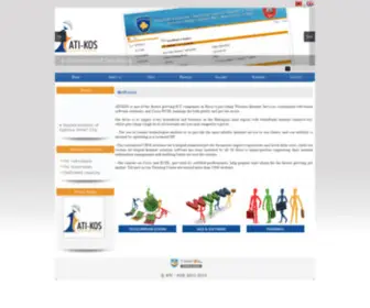 Ati-Kos.com(Official web page of the ATI) Screenshot