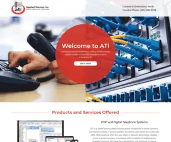 Ati-NC.com(Applied Telecom) Screenshot