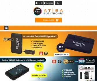 Atibaelektronik.com(Atiba Elektronik) Screenshot