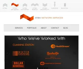 Atibanetworkservices.com(Atiba Network Services) Screenshot