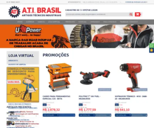 Atibrasil.com.br(A.T.I) Screenshot