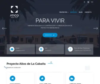 Atico.com.co(Constructora) Screenshot