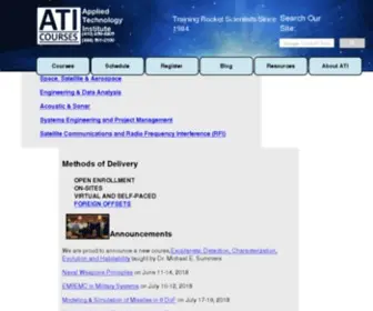 Aticourses.com(ATI Courses) Screenshot