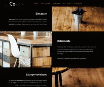 Aticowork.com(AtiCOwork espacio de coworking y teletrabajo) Screenshot