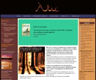 Aticzendo.com(Àtic) Screenshot