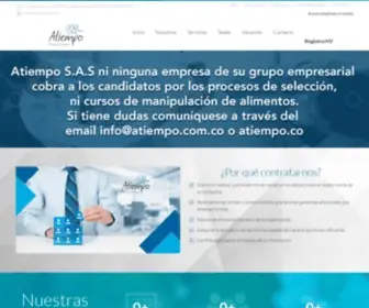 Atiempo.co(Inicio) Screenshot