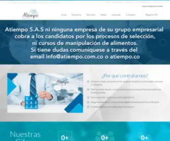 Atiempo.com.co(Inicio) Screenshot