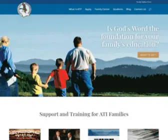 Atii.org(Advanced Training Institute International) Screenshot