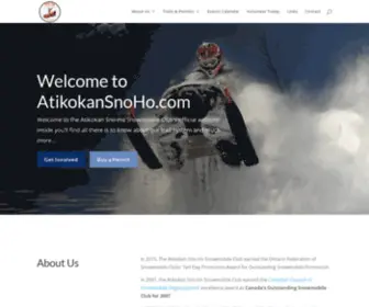 Atikokansnoho.com(Atikokan SnoHo) Screenshot