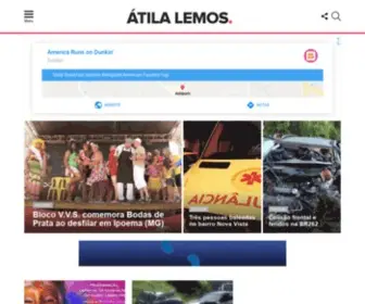 Atilalemos.com.br(Átila Lemos) Screenshot