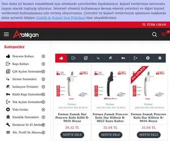 Atilganpazarlama.com(Atılgan) Screenshot