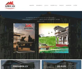 Atilganprefabrik.com.tr(Modern Villa ANKARA) Screenshot