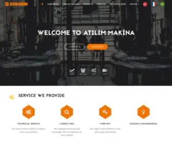 Atilimmakina.com(Atılım) Screenshot