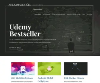 Atilsamancioglu.com(Ana Sayfa) Screenshot
