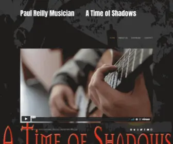 Atimeofshadows.com(Mysite) Screenshot