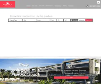 Atinainmobiliaria.com(Venta de chalets) Screenshot