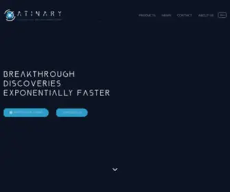 Atinary.com(Enabling self) Screenshot