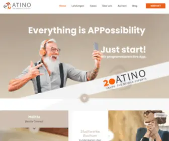 Atino.de(The mobile experts) Screenshot