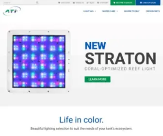 Atinorthamerica.com(ATI is a leading provider of lighting) Screenshot