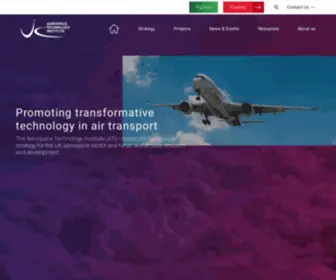 Ati.org.uk(The aerospace technology institute (ati)) Screenshot