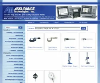 Atiquality.com(Assurance Technologies) Screenshot