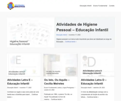 Atividadeseducativas.net.br(Atividades Educativas) Screenshot