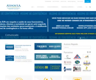 Ativossa.com.br(Ativos S.A) Screenshot