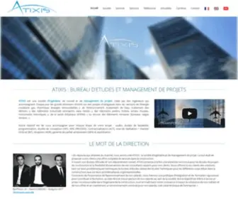 Atixis.com(Accueil) Screenshot