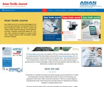 Atjournal.com(The Asian Textile Journal (ATJ)) Screenshot