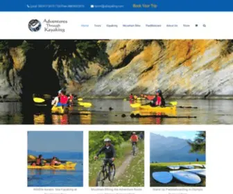 Atkayaking.com(Adventures Through Kayaking) Screenshot