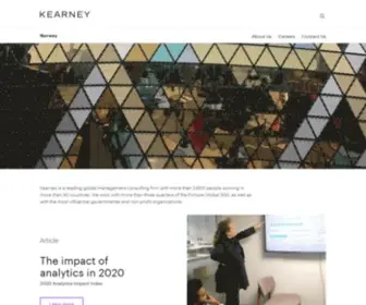 Atkearney.no(Global Management Consulting Firm) Screenshot