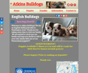 Atkinsbulldogs.com(Atkins Bulldogs) Screenshot