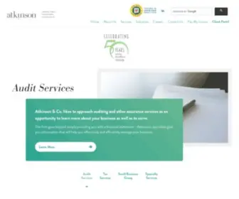 AtkinsoncPa.com(Atkinson & Co) Screenshot