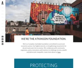 Atkinsonfoundation.ca(Atkinson Foundation) Screenshot