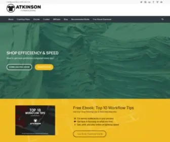 Atkinsontshirt.com(Atkinson Consulting) Screenshot