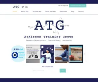 Atkissontraininggroup.com(ATG Web) Screenshot