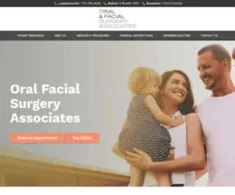 ATL-Ofs.com(Oral Surgeon Lawrenceville and Buford GA) Screenshot