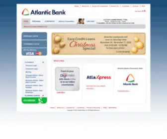 Atlabank.com(Atlantic bank) Screenshot