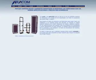 Atlacom.com.mx(Racks y Gabinetes Atlacom) Screenshot