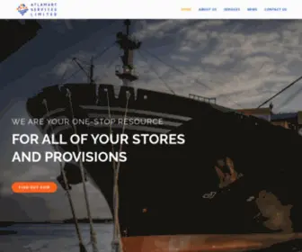 Atlamart.com(West Africa's Leading Ship Chandler/Supplier in Nigeria and Togo) Screenshot