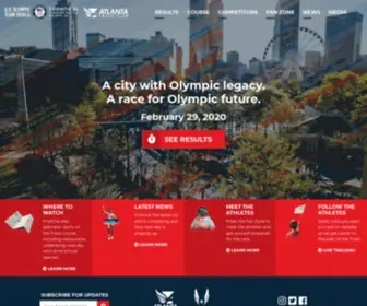 Atlanta2020Trials.com(The U.S. Olympic Team Trials) Screenshot