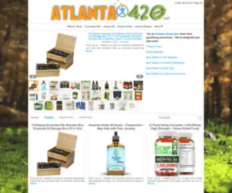 Atlanta420.net(Healing Herbs and BenefitsAtlanta 420) Screenshot