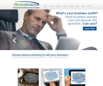 Atlantaadvisory.com(Choose Atlanta Advisory to sell your business) Screenshot